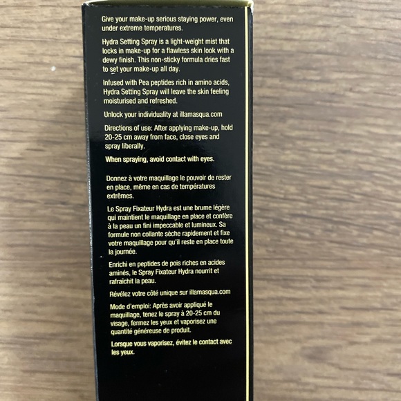 🟢 ILLAMASQUA Hydra Setting Spray Full Size 3.3 fl oz NWT - Picture 5 of 9